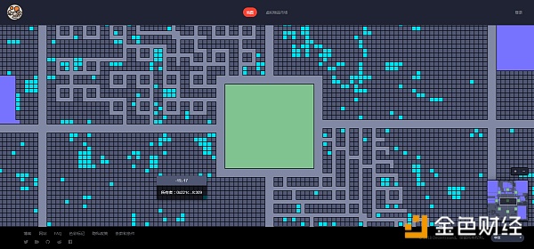 Decentraland的地图