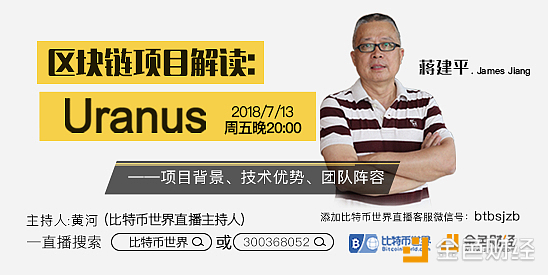 比特币世界直播：Uranus—项目背景、技术优势、团队阵容